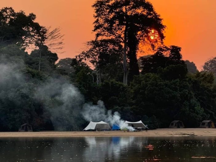 Congo Cruise Camping Sangha River