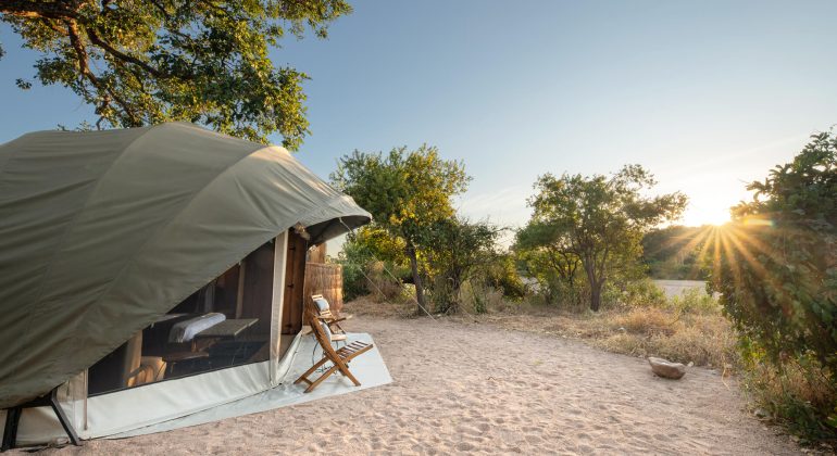 Asilia Kokoko Camp At Sunrise