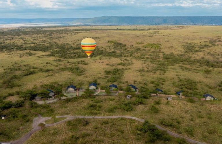 Kandili Camp Aerial View