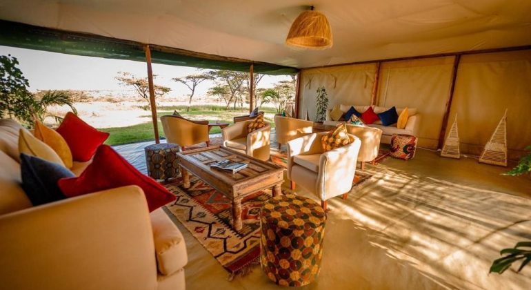 Kandili Camp Lounge Area