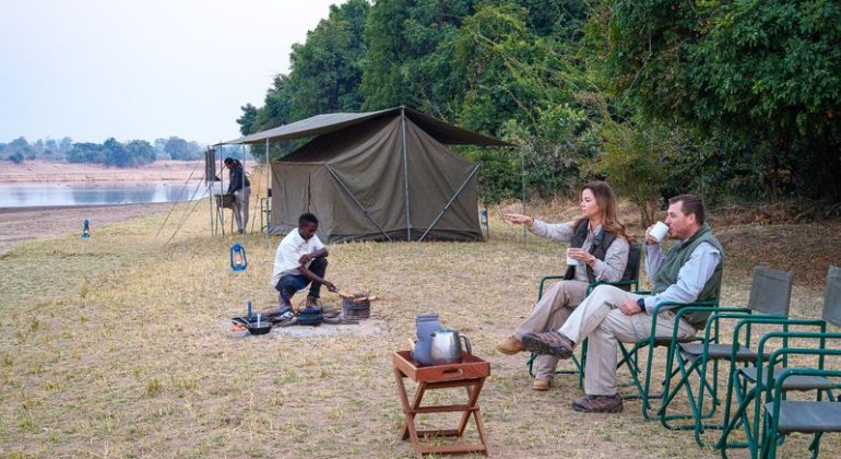Luangwa Bush Camping Evenings