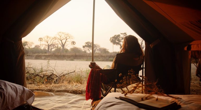 Charlie, Ruaha Tent