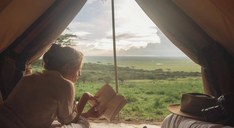 Charlie, Sanjan View From Tent