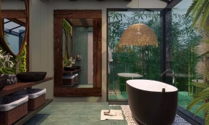 Icyayi Songa Lodge View Bathroom