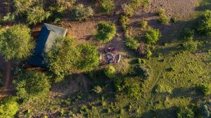 Basecamp Wilderness Aerial View
