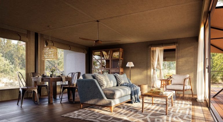 Musesenji River Camp Family Tent