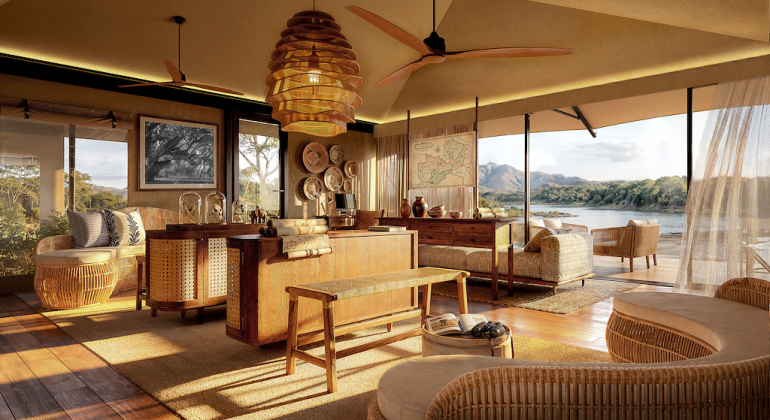 Musesenji River Camp Lounge