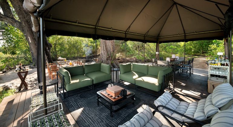 Nxabega Under Canvas Main Area