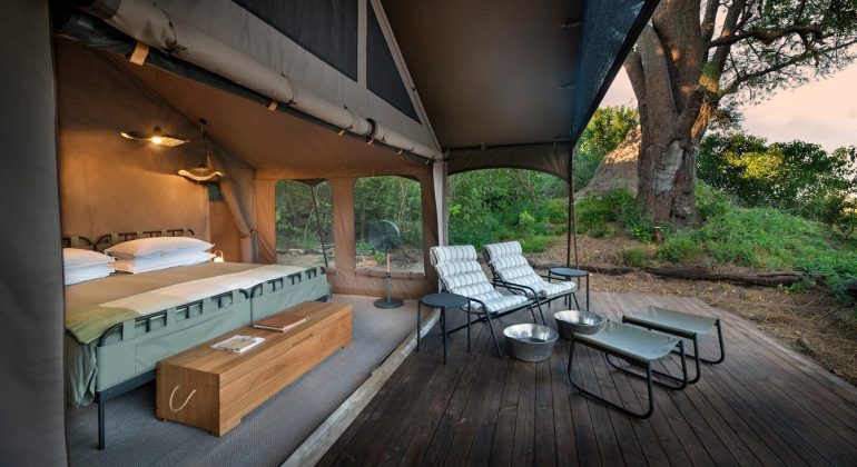 Nxabega Under Canvas Tent