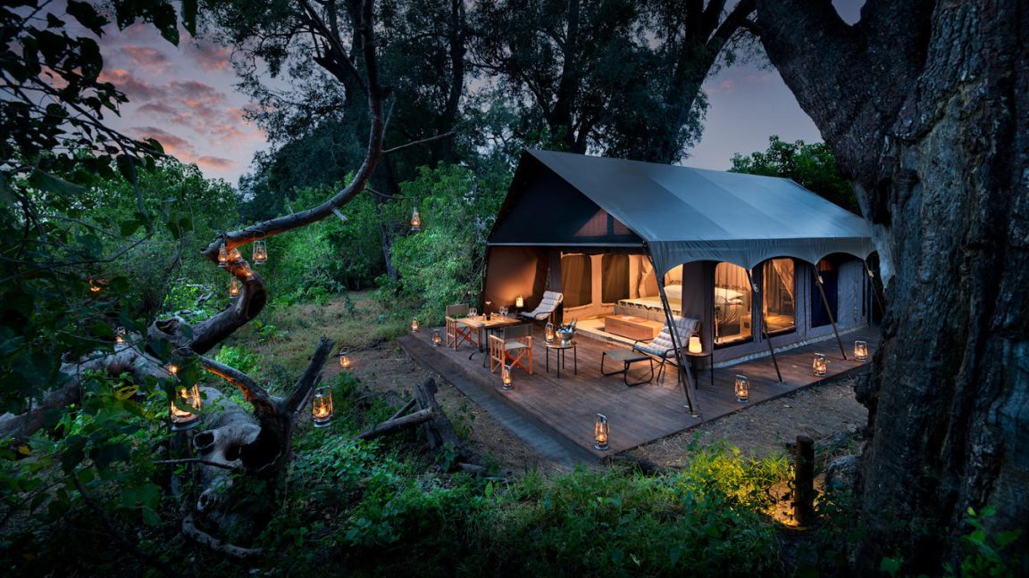 Nxabega Under Canvas Tent View