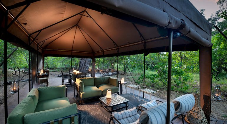 Sandibe Under Canvas Main Area