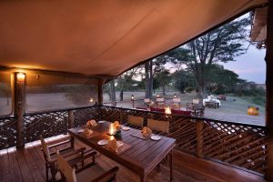 Saruni Basecamp Masai Mara Dining Deck